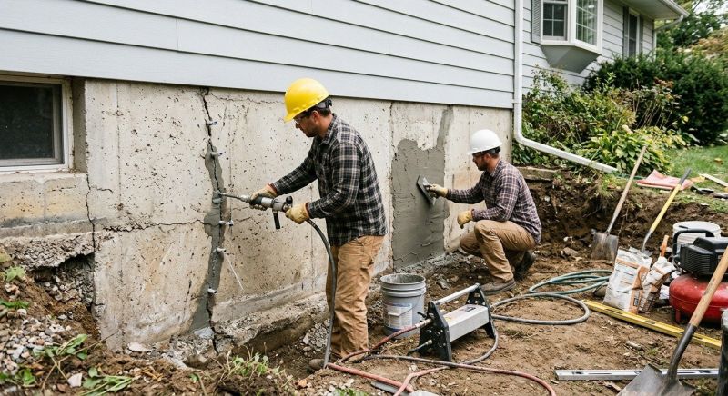 Basement Foundation Repair in Eastsound, WA
