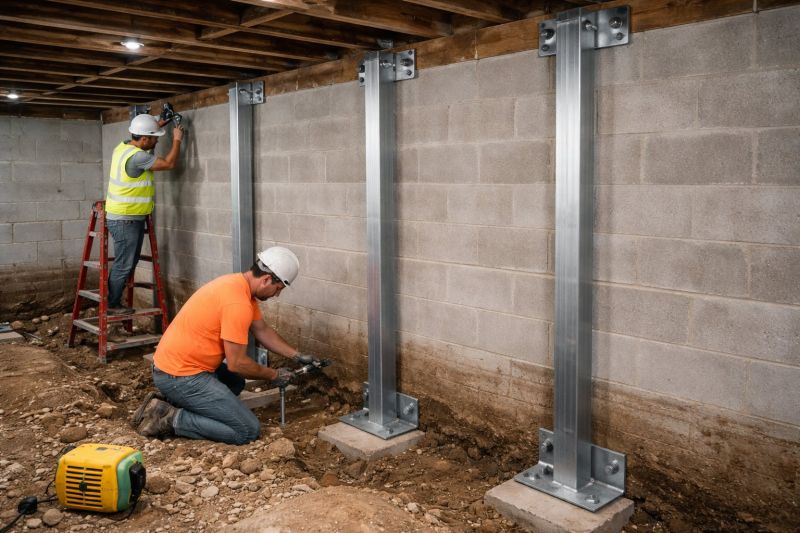Basement Stabilization in Anacortes, WA