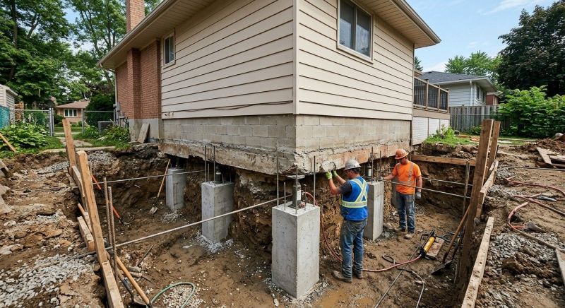 Basement Underpinning in Anacortes, WA