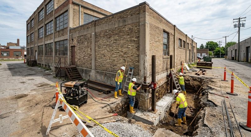 Building Foundation Repair in Eastsound, WA