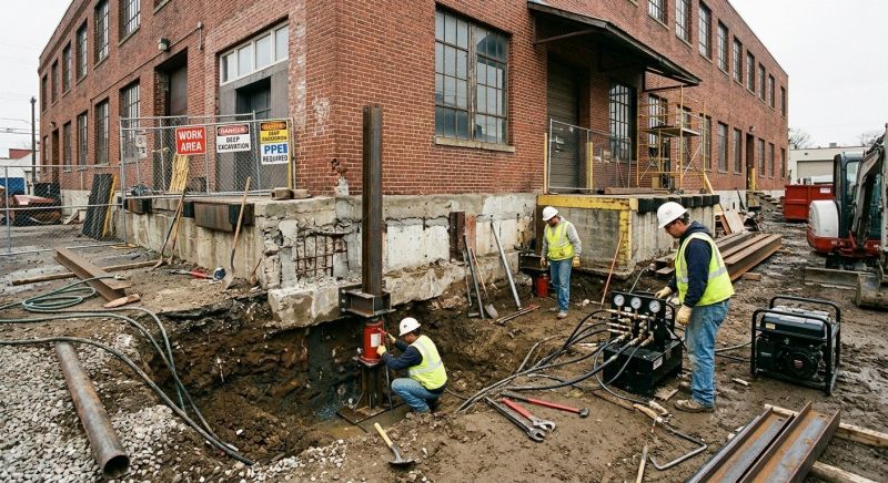 Building Foundation Repair in Island County, WA
