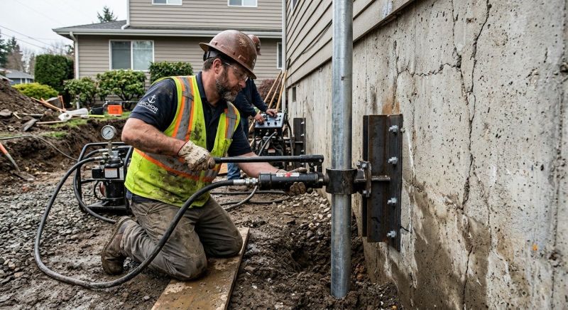 Concrete Foundation Leveling in Skagit County, WA