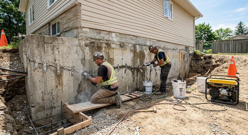 Concrete Foundation Repair in Anacortes, WA