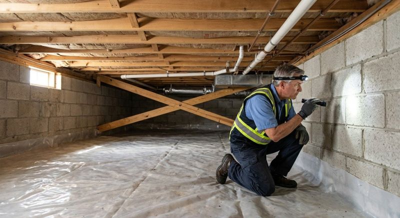 Crawl Space Leveling in Anacortes, WA