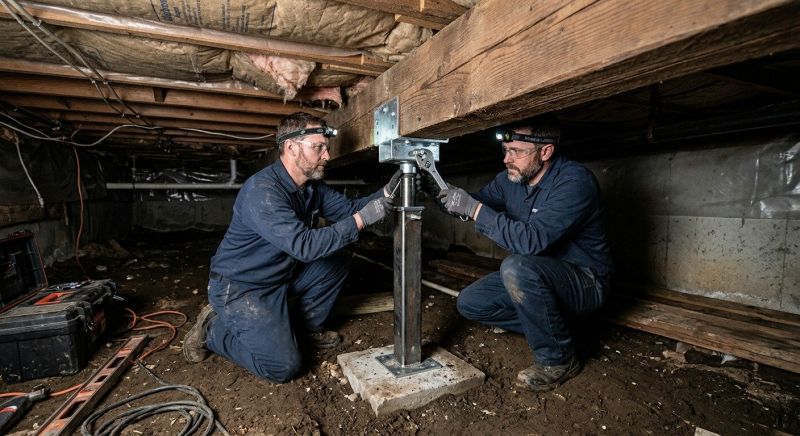 Crawlspace Foundation Repair in Island County, WA
