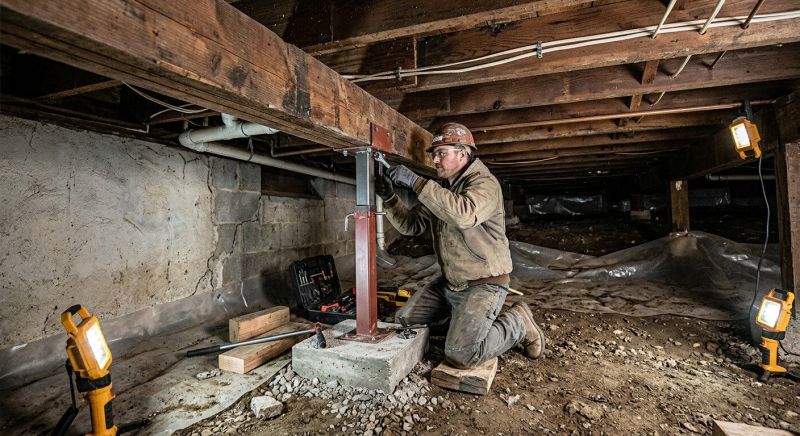Crawlspace Foundation Repair in Oak Harbor, WA