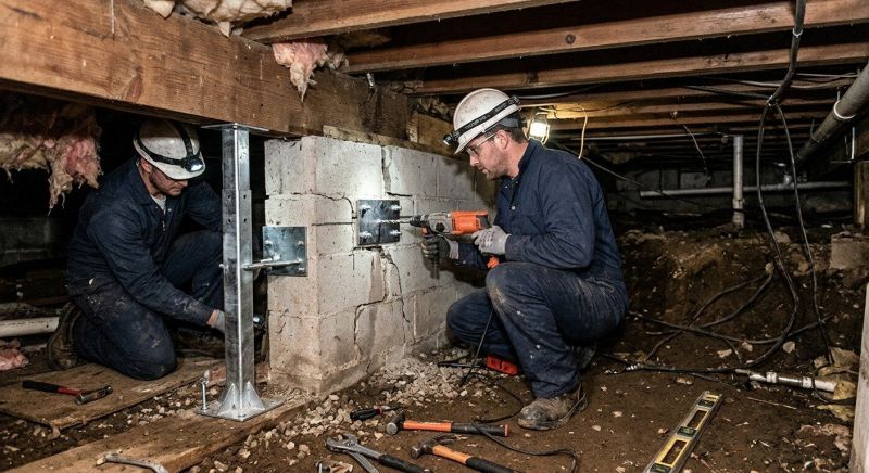 Crawlspace Foundation Repair in Whatcom County, WA