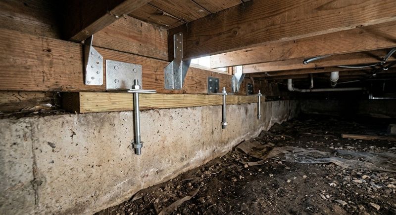 Crawlspace Structural Repair in Anacortes, WA