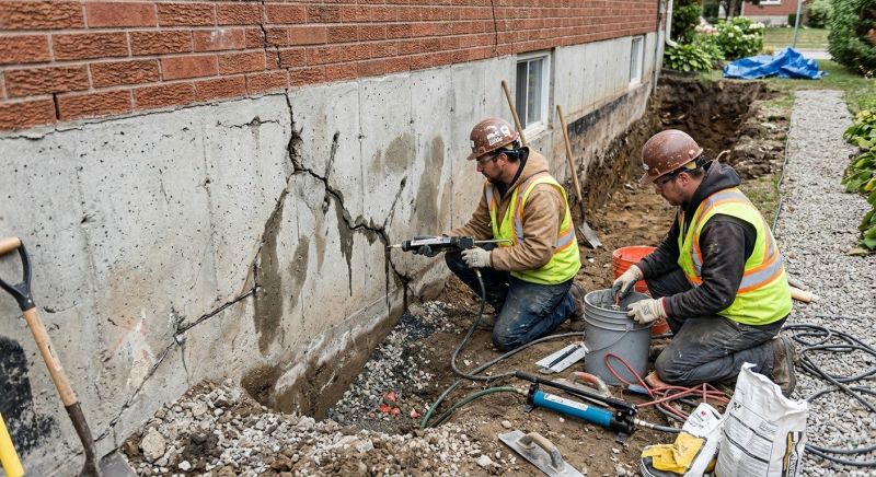 Foundation Cracks Repair in Anacortes, WA