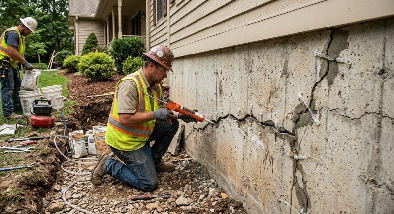Foundation Cracks Repair in Anacortes, WA