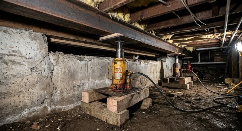 Foundation Jacking in Bellingham, WA