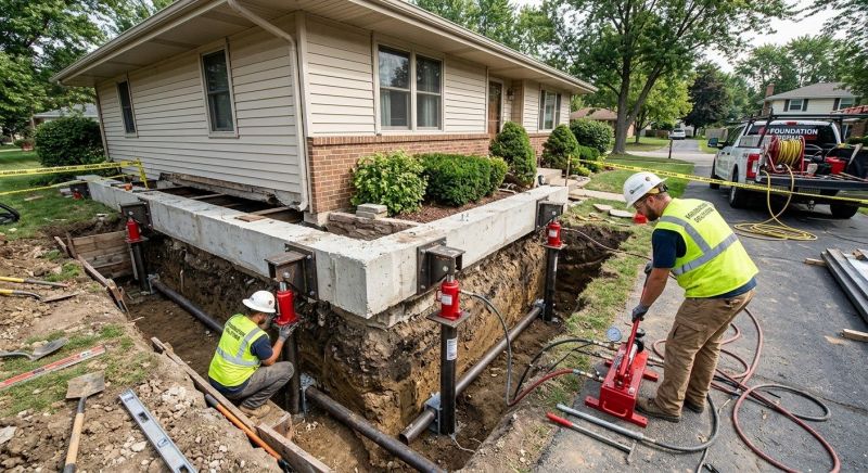 Foundation Jacking in Bellingham, WA