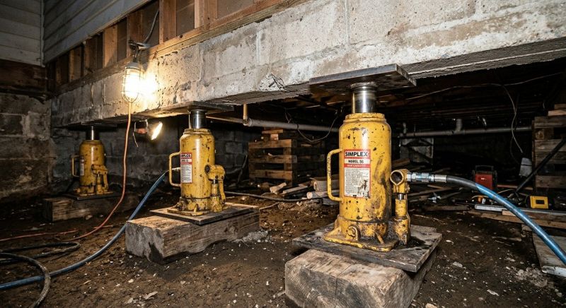 Foundation Jacking in Anacortes, WA