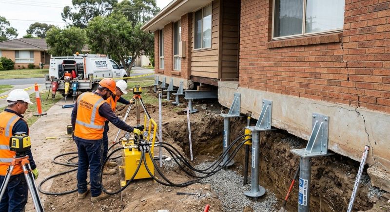Foundation Jacking in Oak Harbor, WA