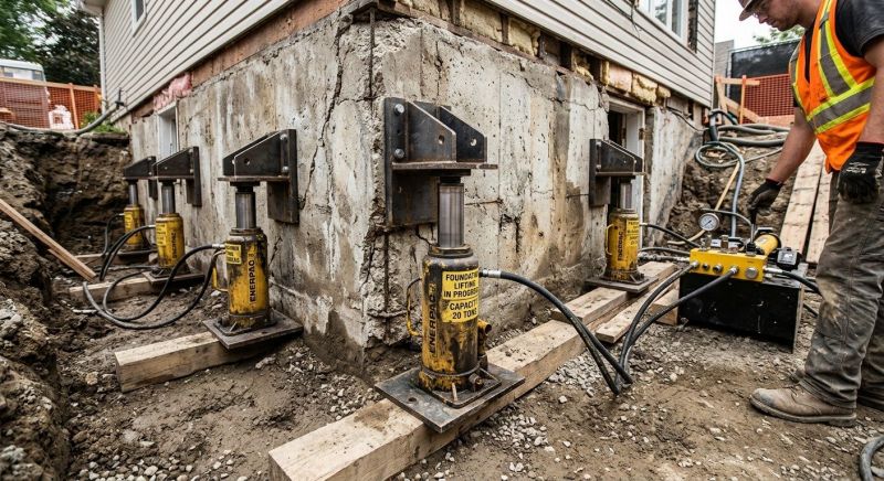 Foundation Jacking in Oak Harbor, WA