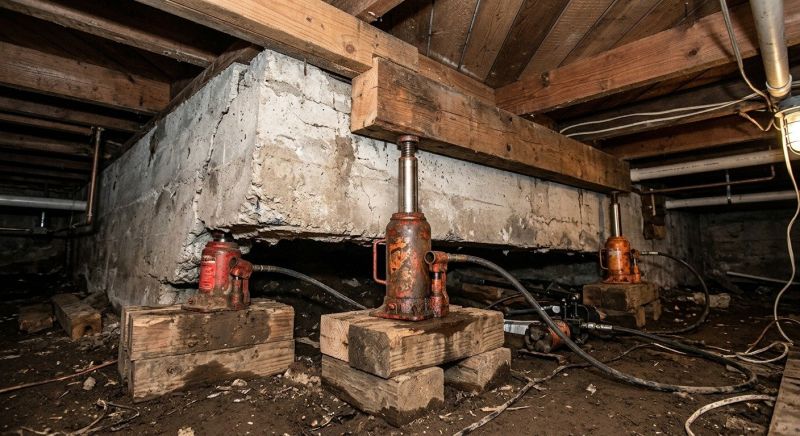 Foundation Jacking in Whatcom County, WA