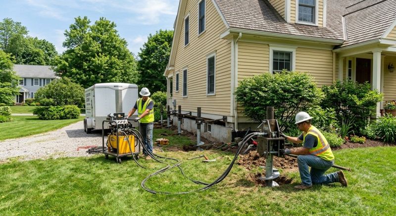 Foundation Lifting in Island County, WA