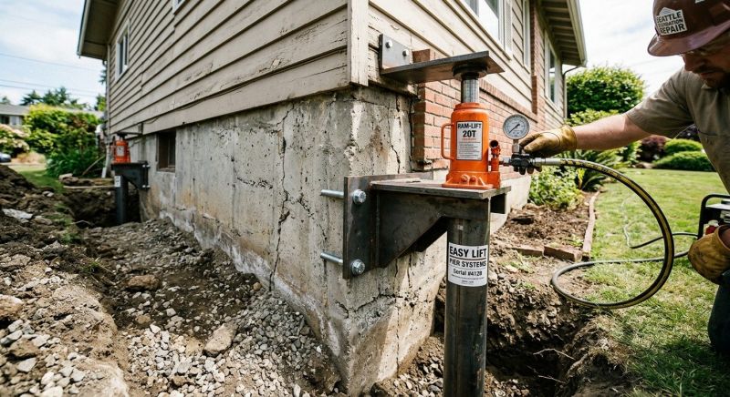 Foundation Lifting in Anacortes, WA
