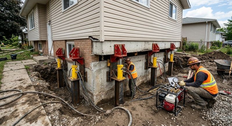 Foundation Lifting in Oak Harbor, WA