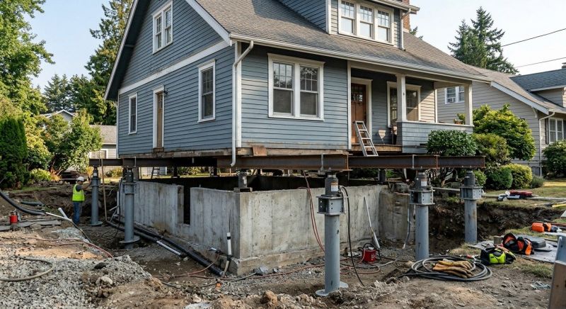 Foundation Raising in Burlington, WA