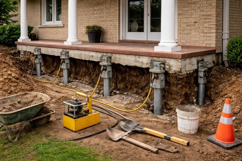 Foundation Stabilizing in Friday Harbor, WA