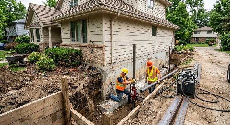 Home Foundation Repair in Burlington, WA