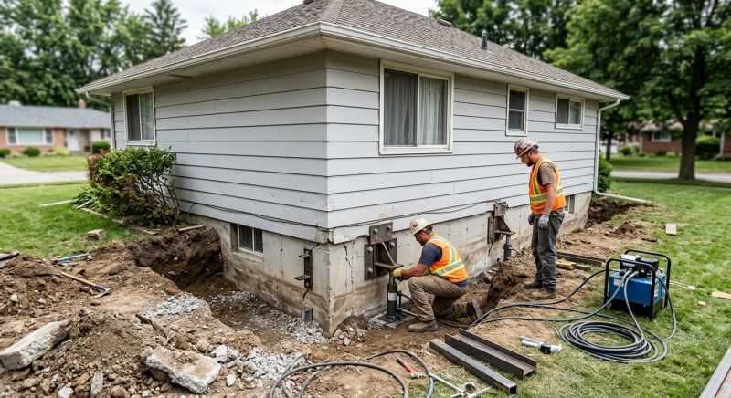 House Foundation Repair in Friday Harbor, WA