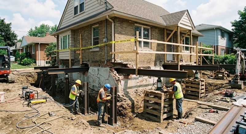 House Foundation Repair in Whatcom County, WA