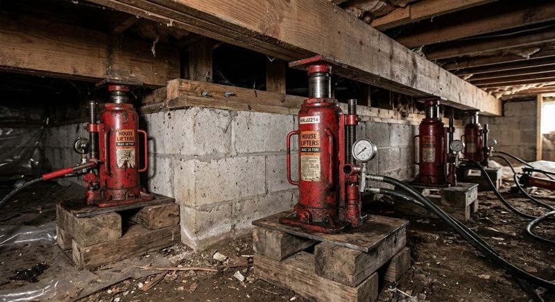 House Settling Repair in Anacortes, WA