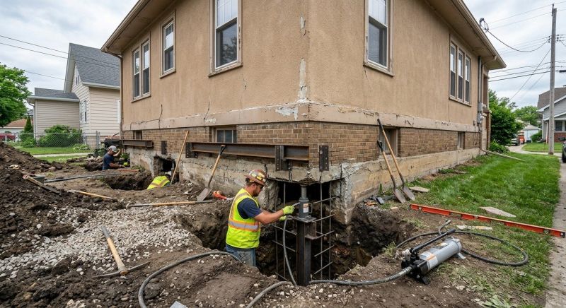 House Underpinning in Anacortes, WA