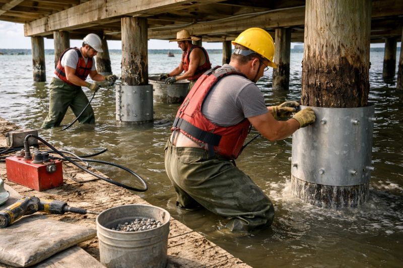 Piling Repair in Anacortes, WA