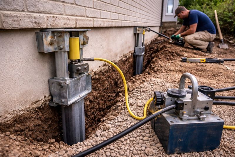 Sinking Foundation Repair in Burlington, WA