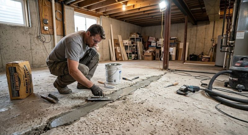 Slab Foundation Repair in Anacortes, WA