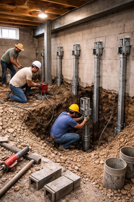 Structural Underpinning in Anacortes, WA