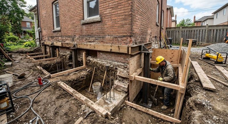 Structural Underpinning in Anacortes, WA