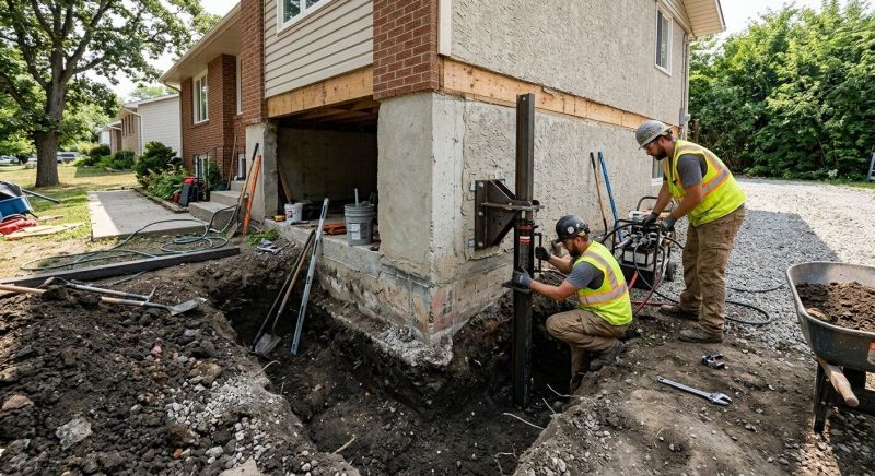 Underpinning Repair in Anacortes, WA